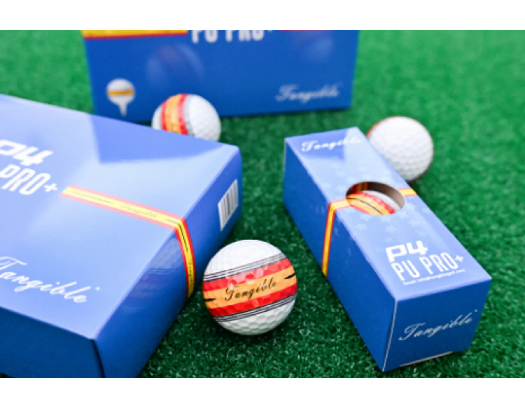 P4 PU PRO+ Estampada Bolas Tangible Golf