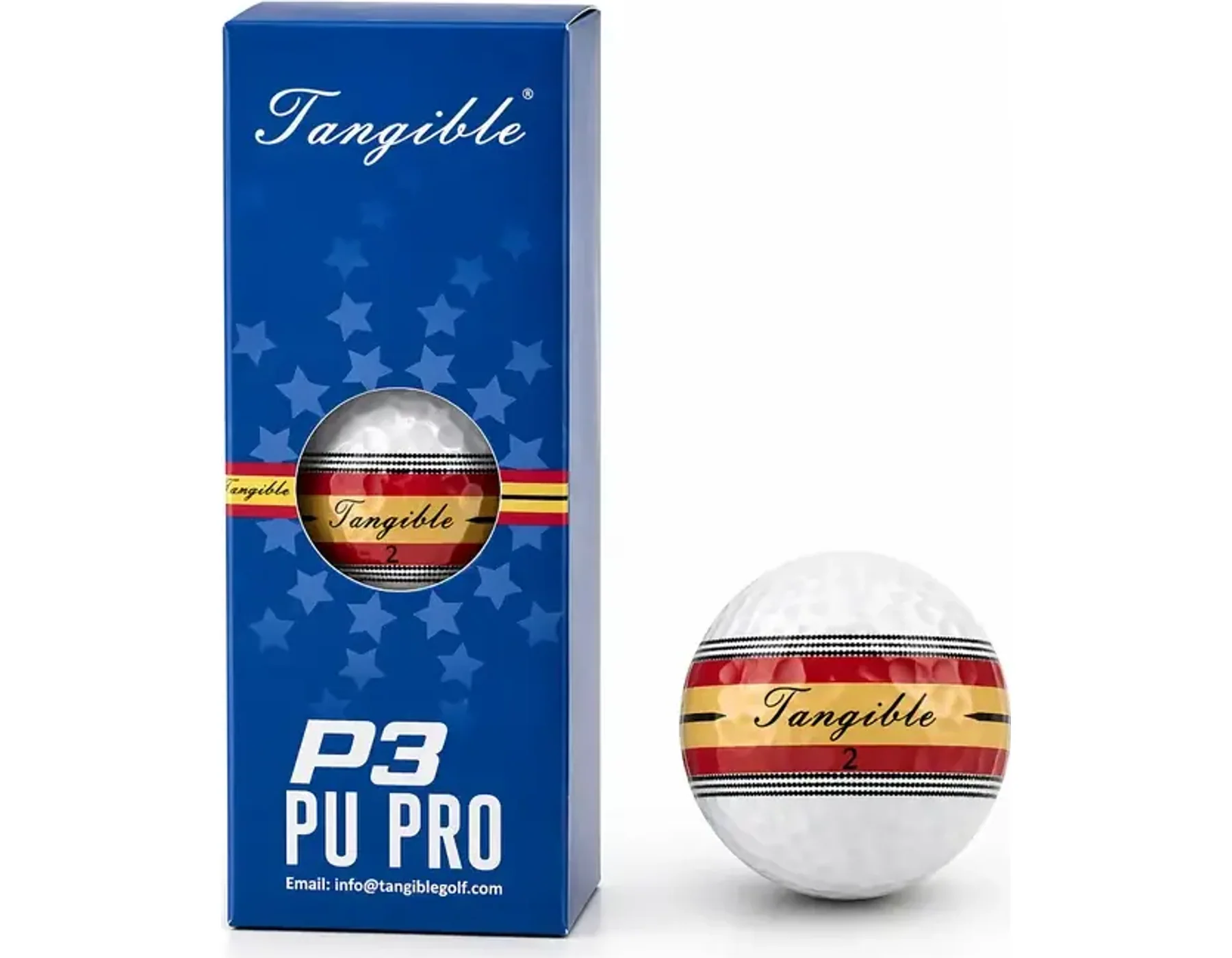 P3 PU PRO Estampada Bolas Tangible Golf