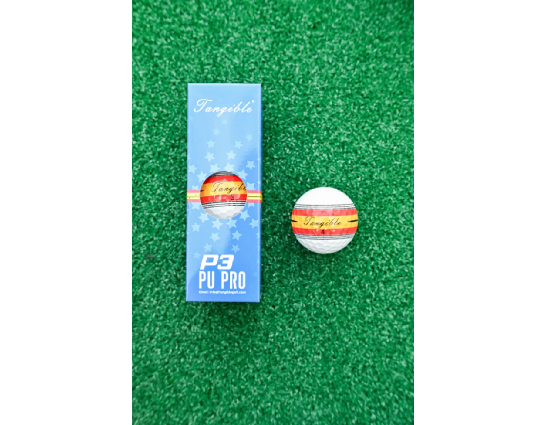 P3 PU PRO Estampada Bolas Tangible Golf