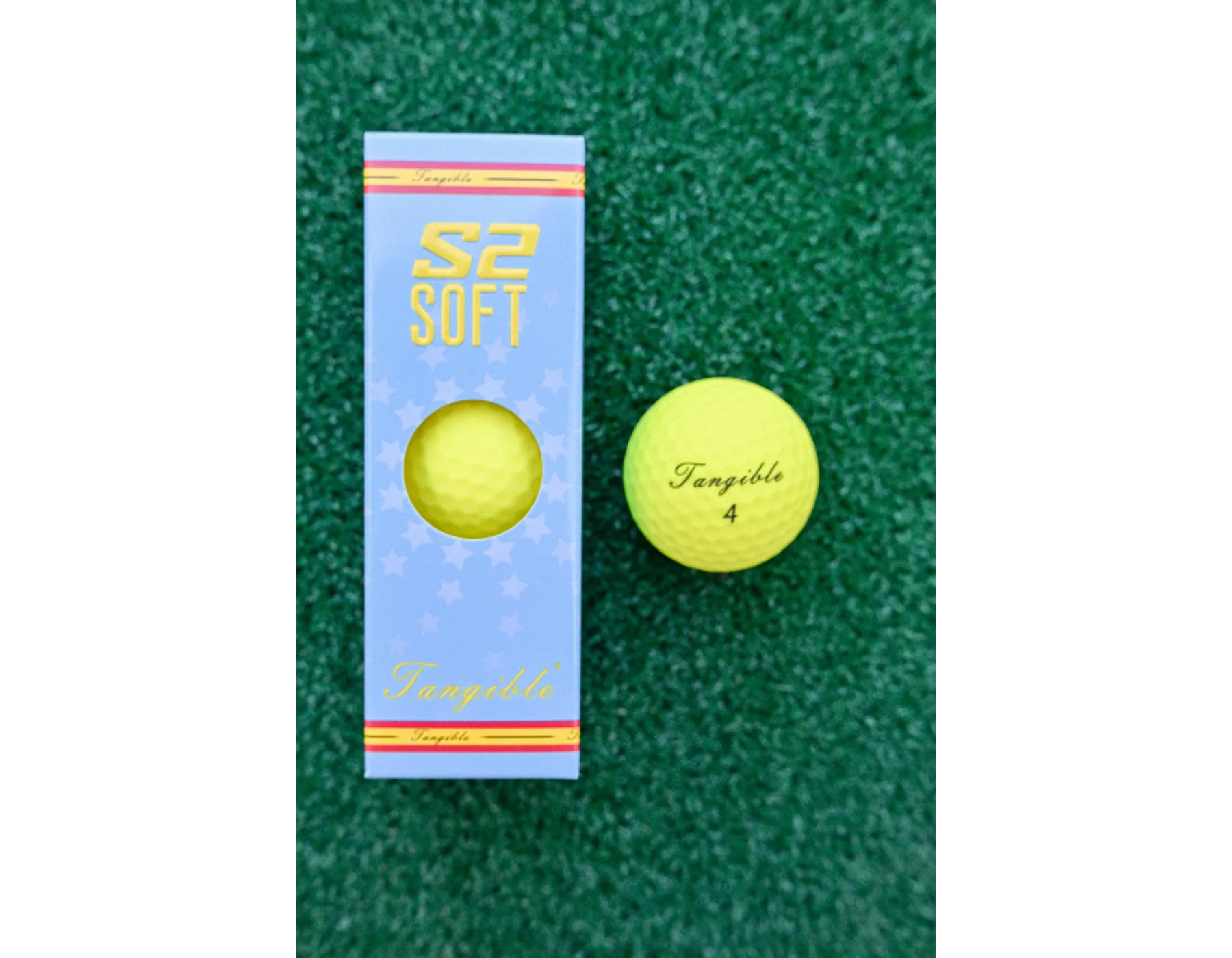 S2 Soft Amarilla Bolas Tangible Golf