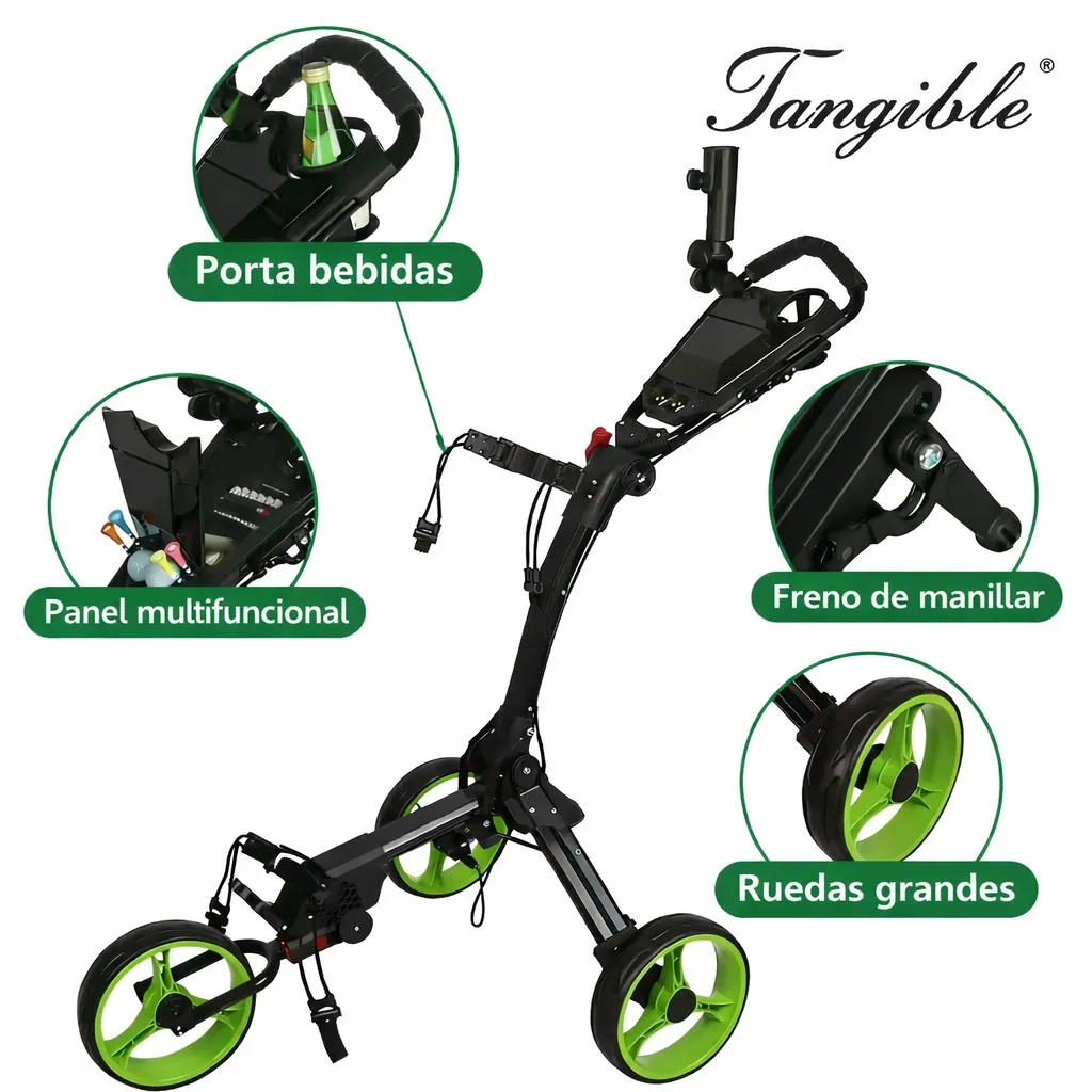 Carro plegable manual Carros Tangible Golf