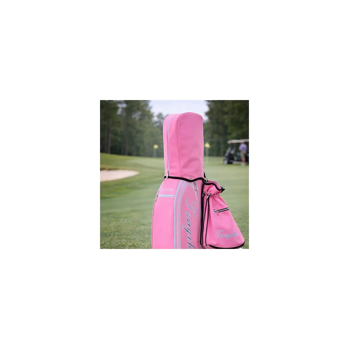 Bolsa Tangible rosa en el green