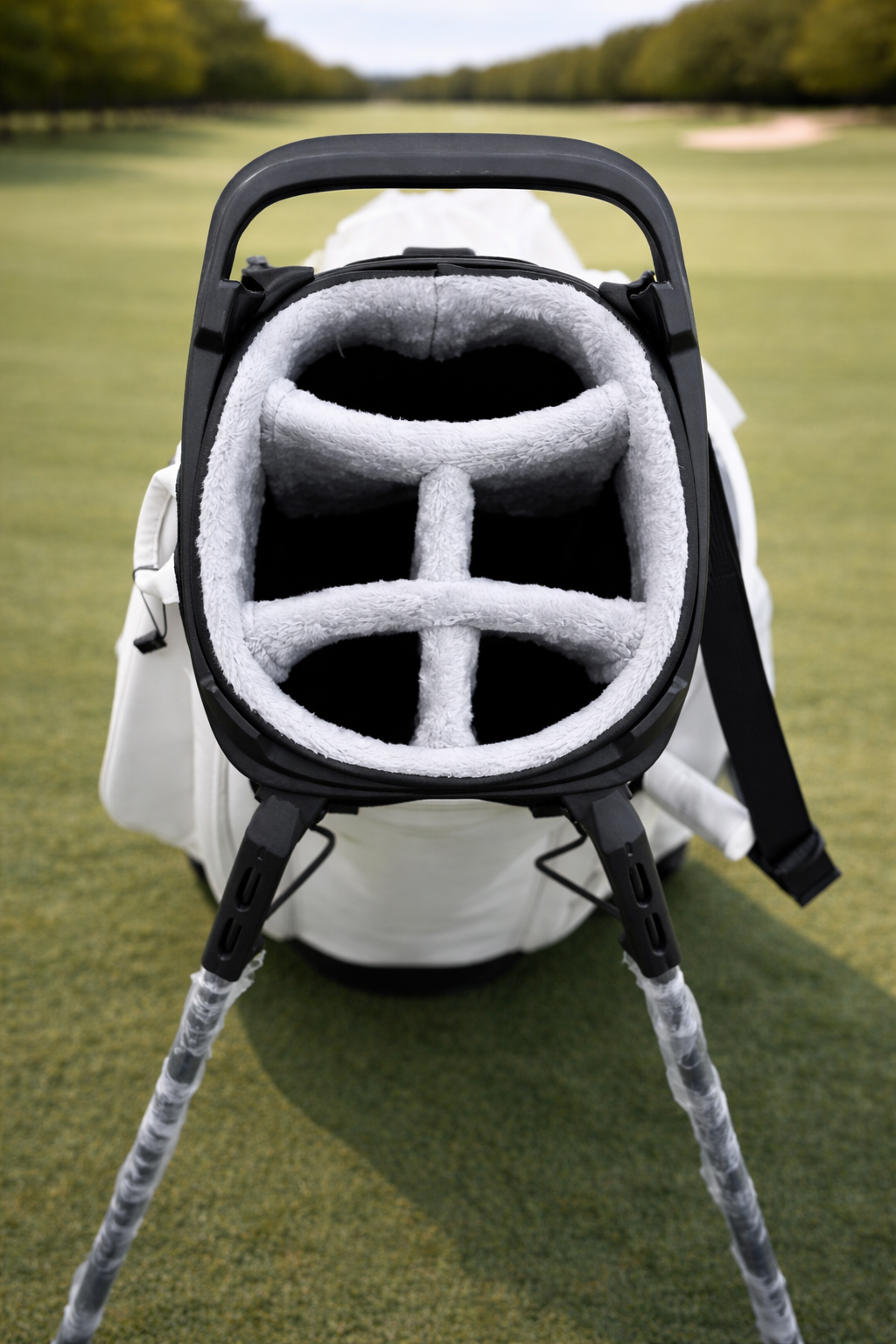 Bolsa de golf TAN-0008B  Blanco