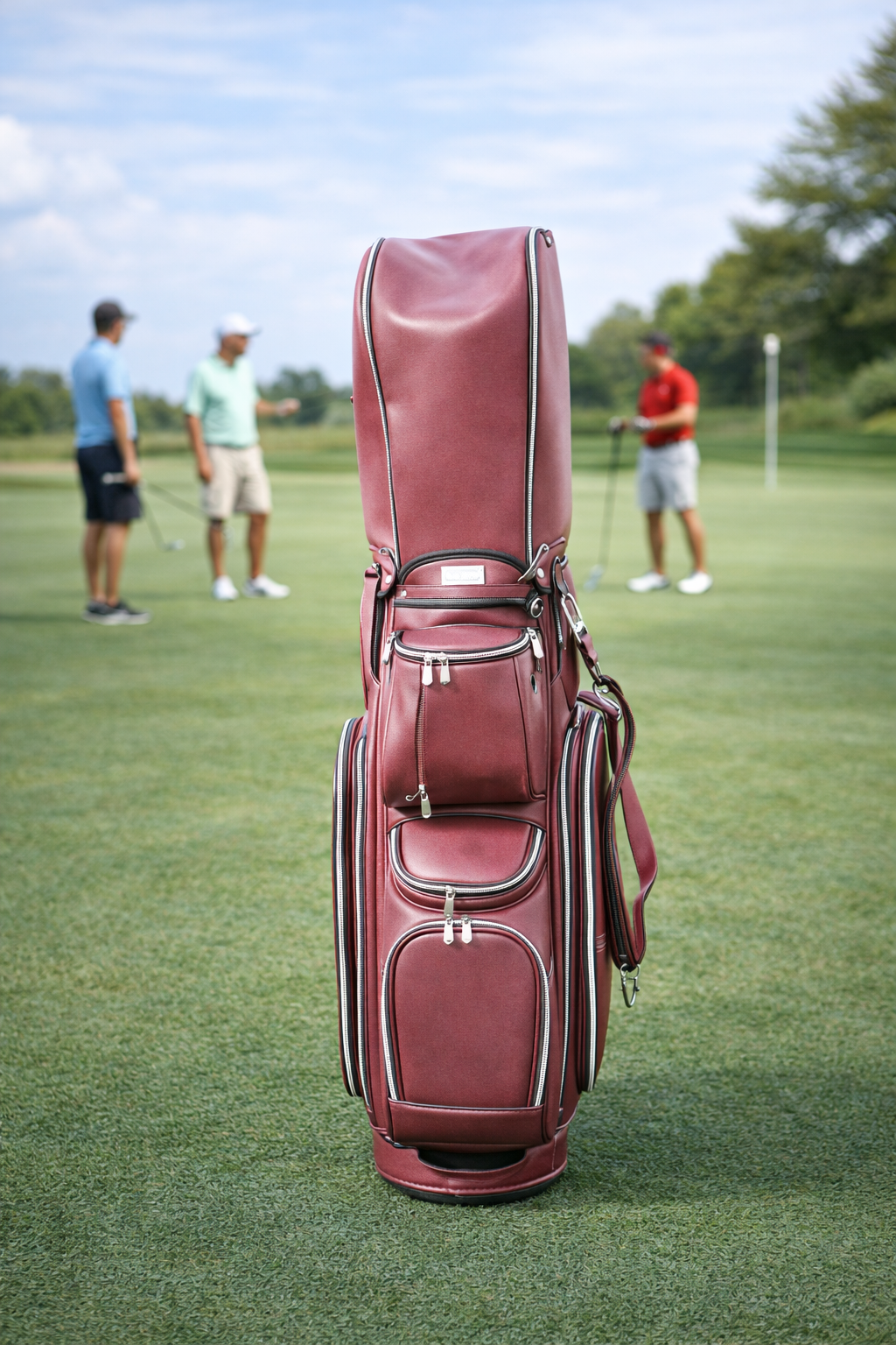 Bolsa de Golf TAN-0009-Color vino