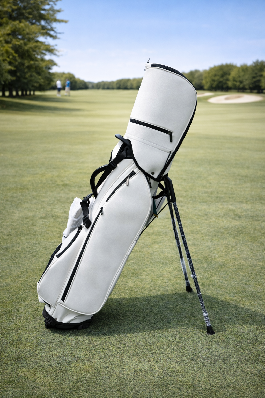 Bolsa de golf TAN-0008B  Blanco