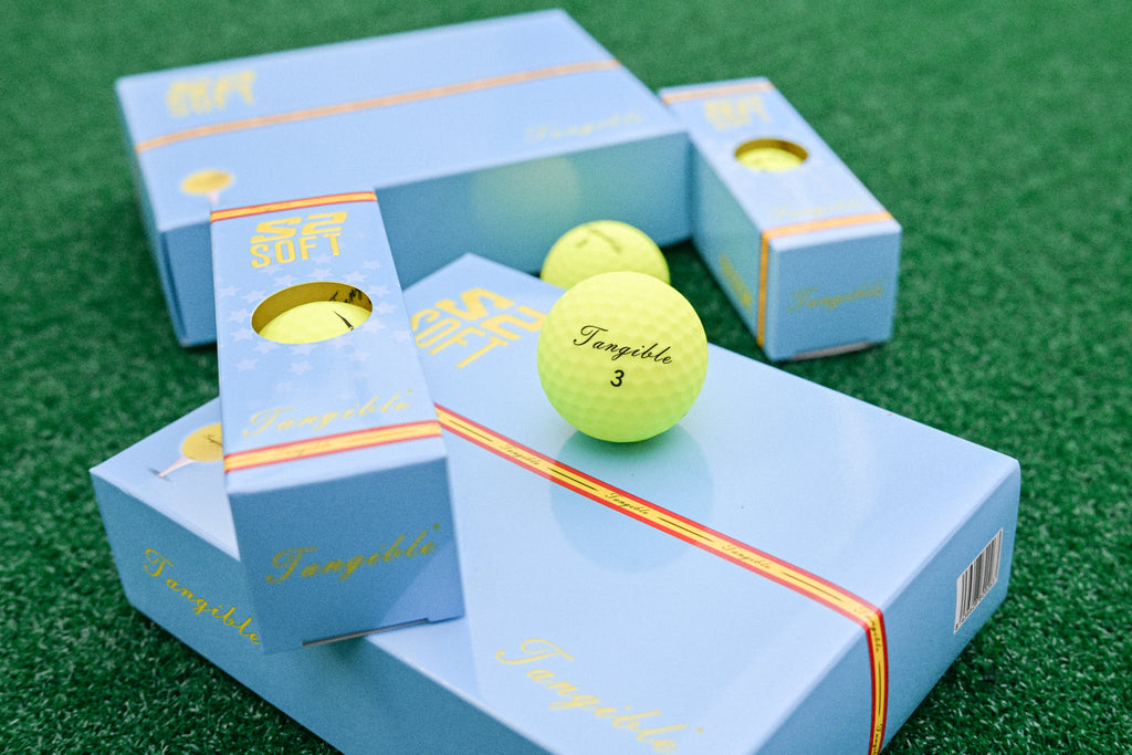 Bola de competición de 2 piezas Surlyn® Soft  Amarillo