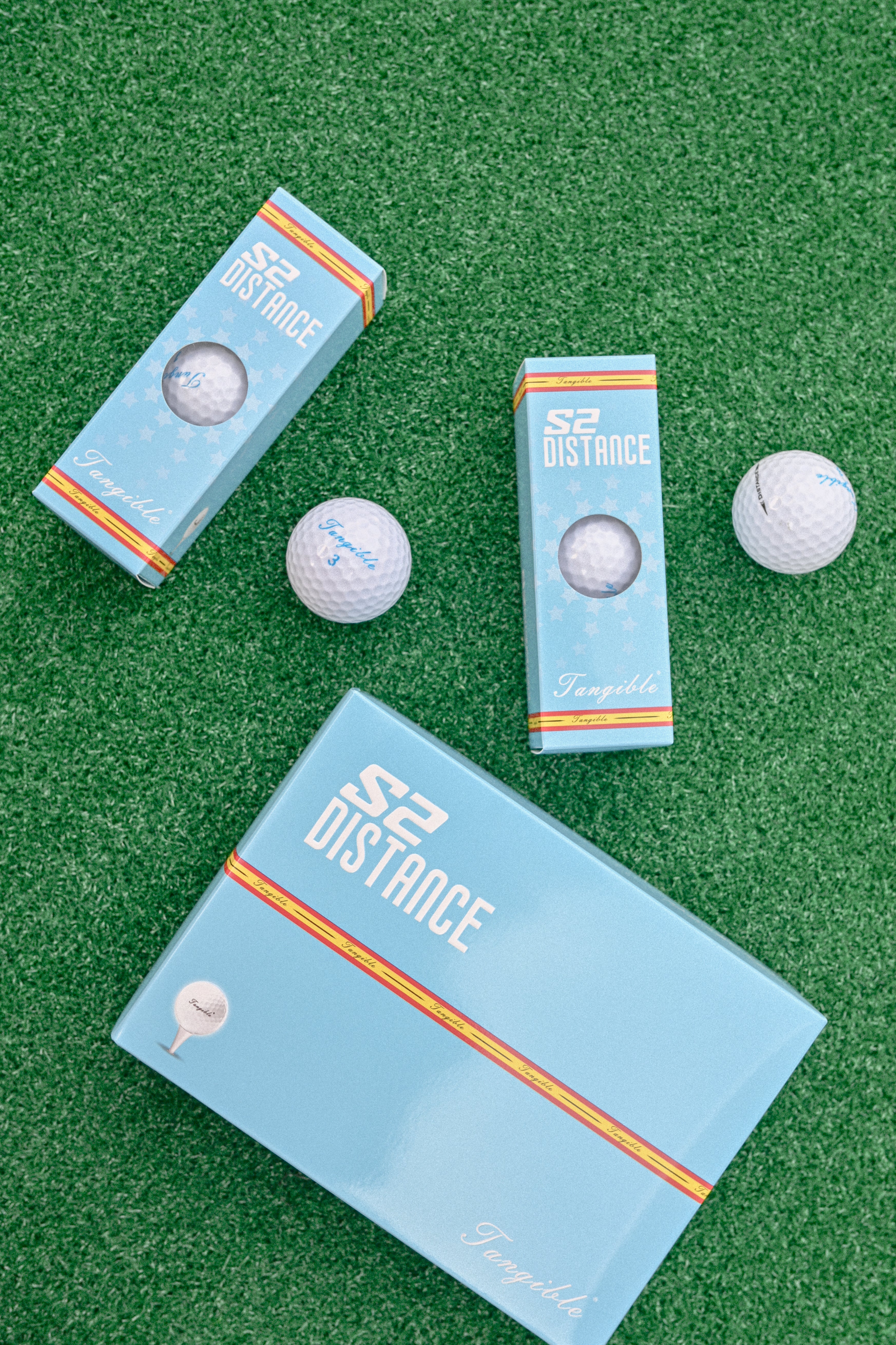 Bola de competición de 2 piezas Surlyn® Distance Blanco