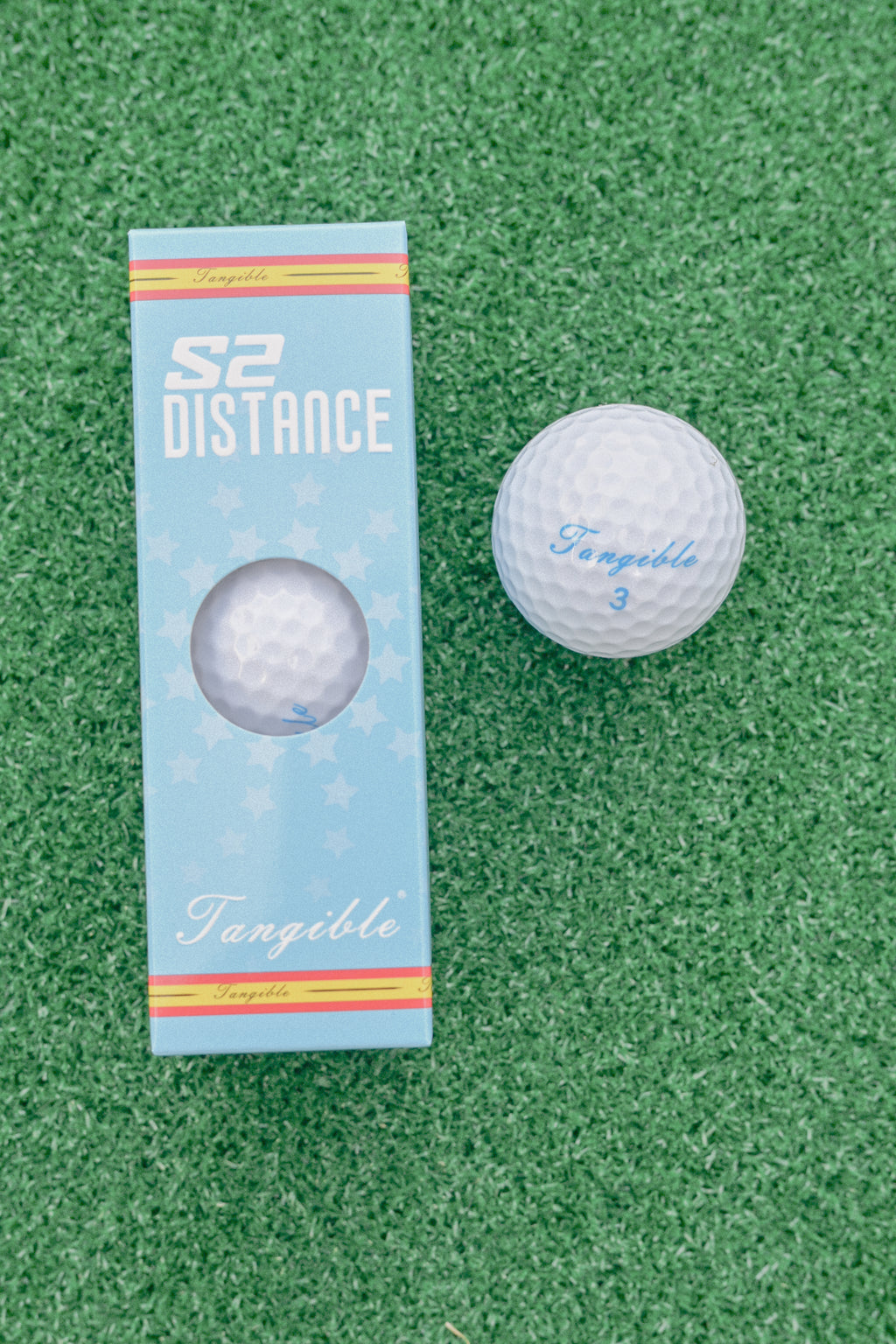 Bola de competición de 2 piezas Surlyn® Distance Blanco