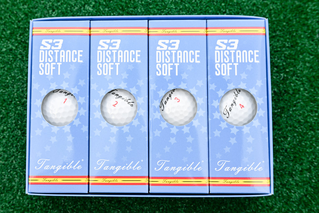 Bola de competición de 3 piezas Surlyn® Distance soft Blanco