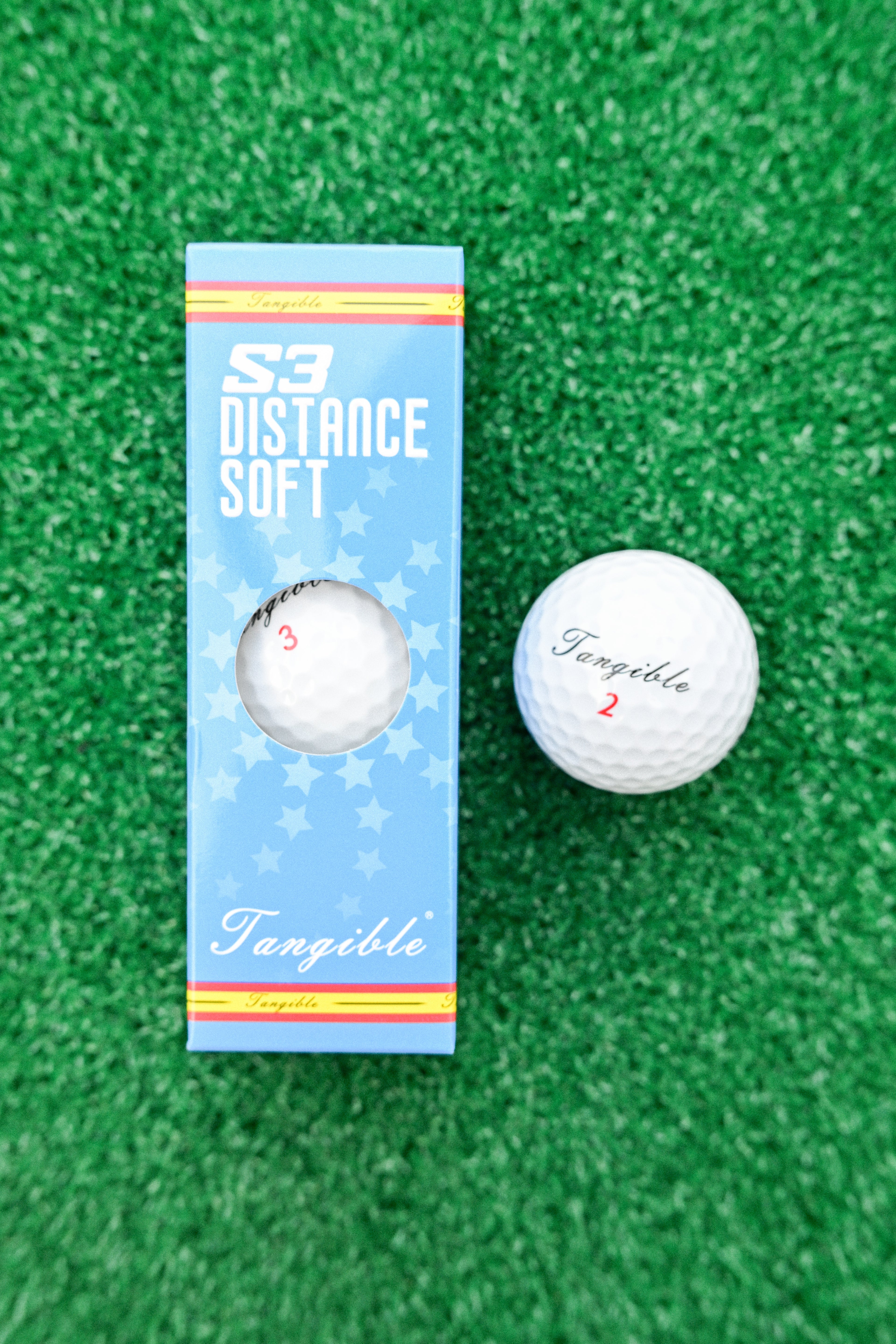 Bola de competición de 3 piezas Surlyn® Distance soft Blanco