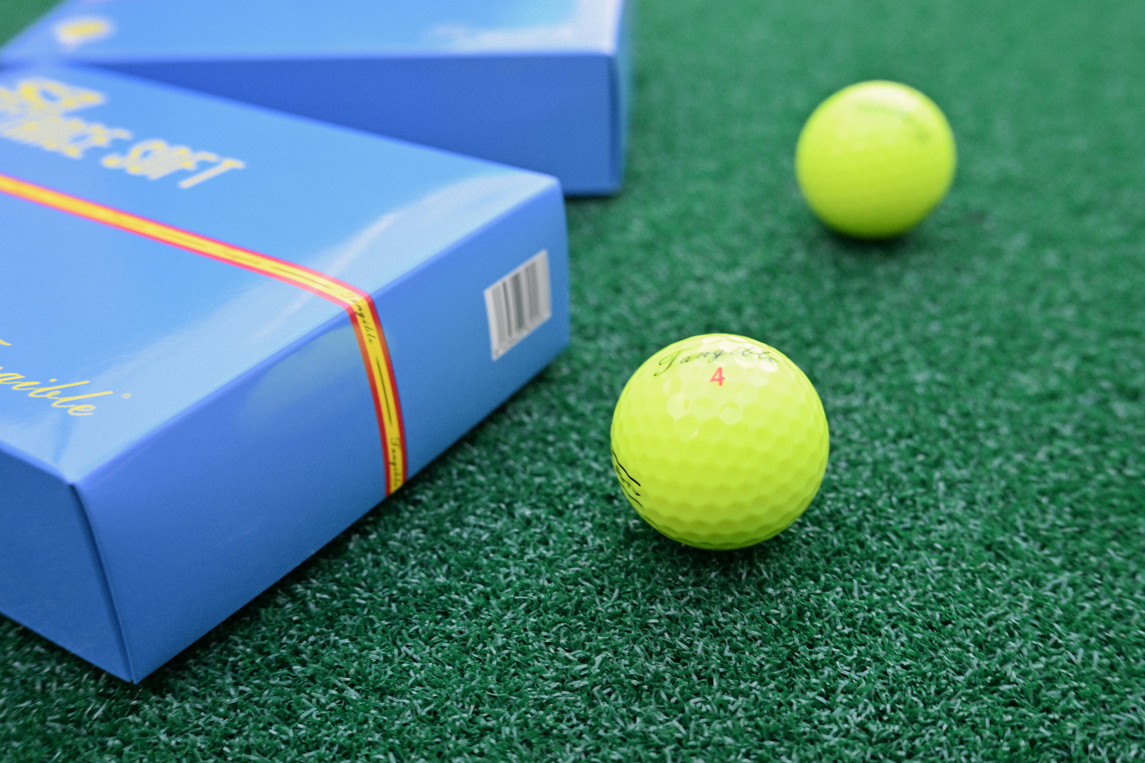 Bola de competición de 3 piezas Surlyn® Distance soft Amarillo