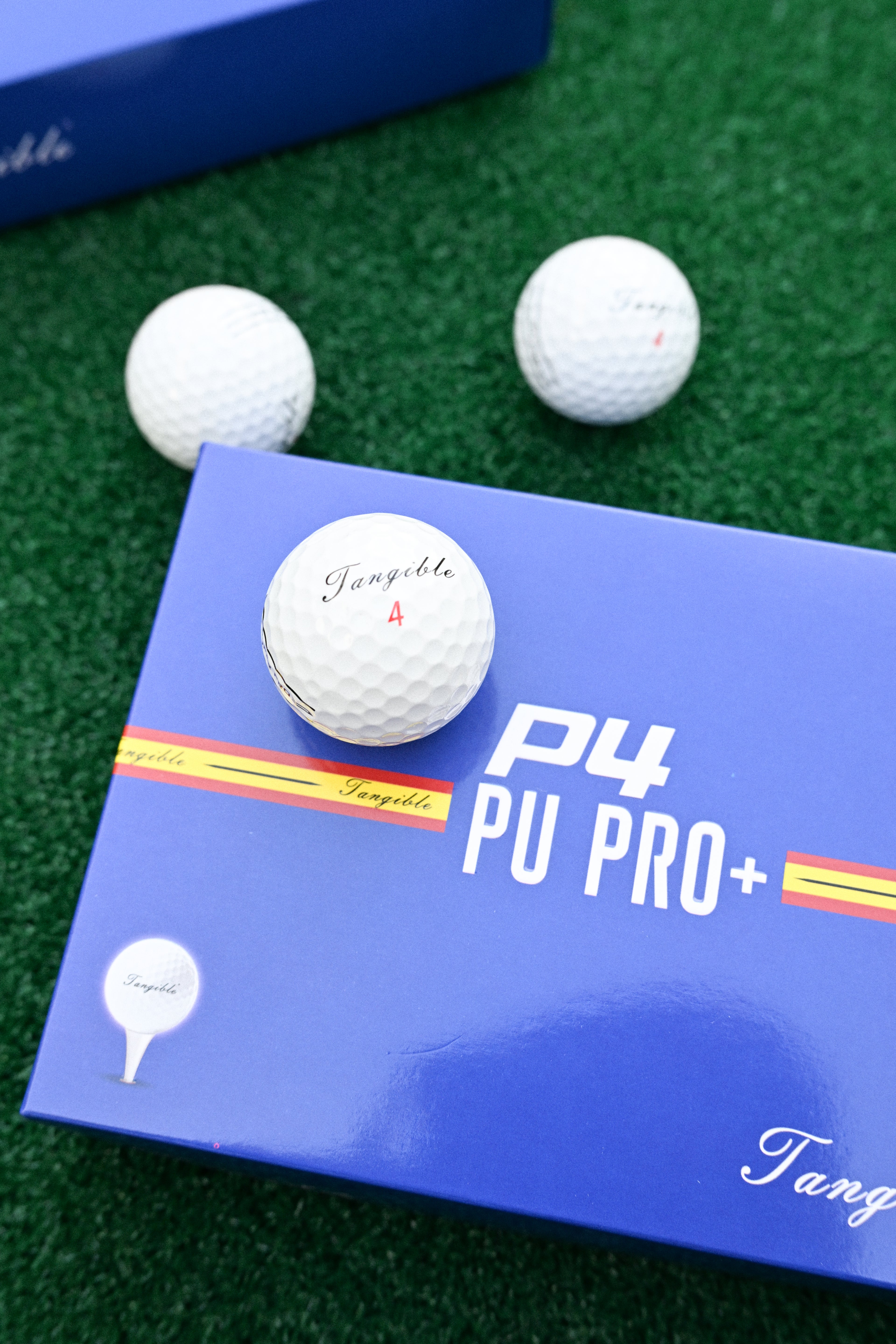 Bola de competición de 4 piezas PU Blanco