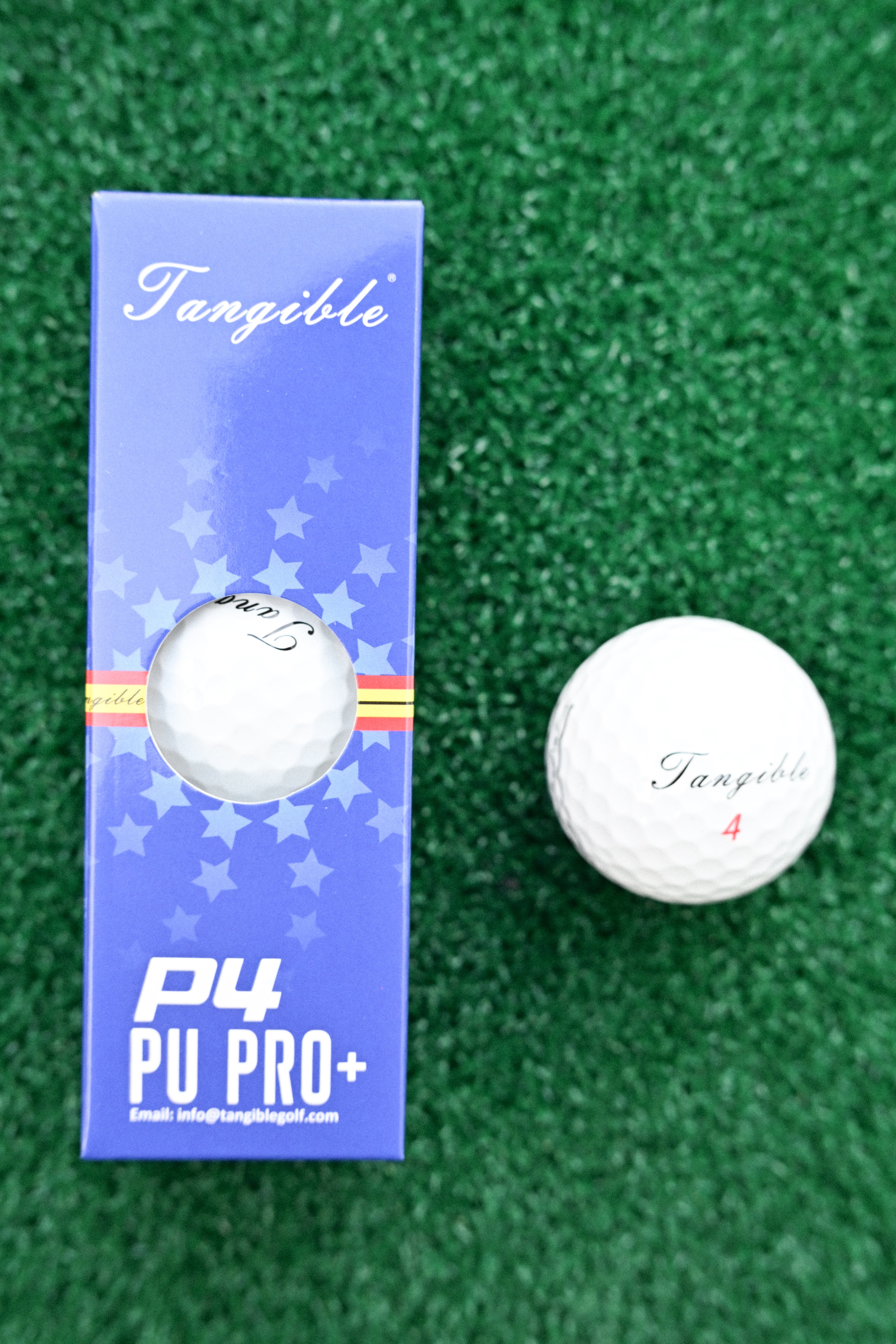 Bola de competición de 4 piezas PU Blanco