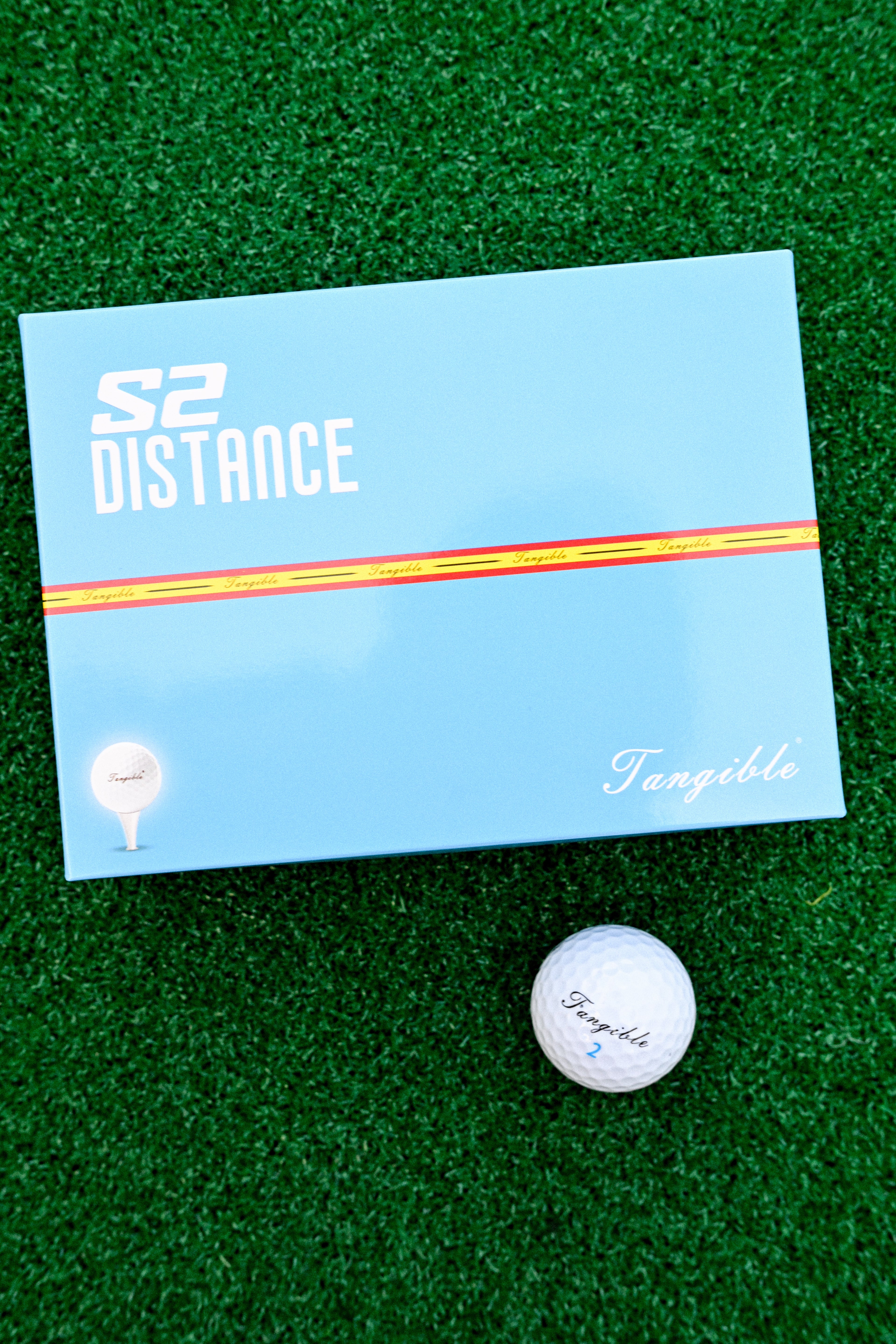 Bola de competición de 2 piezas Surlyn® Distance Blanco
