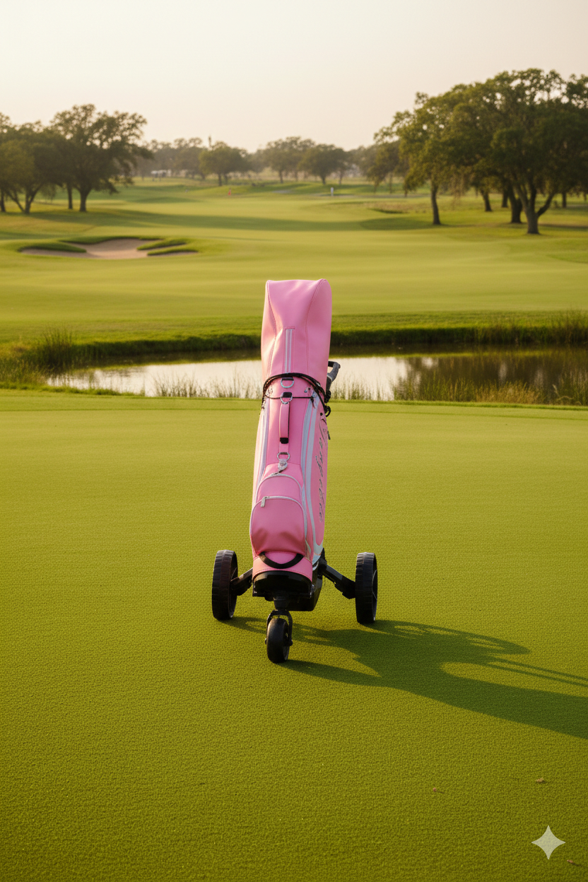 Bolsa de golf TAN-0006 Rosa